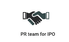 PR Team for IPO